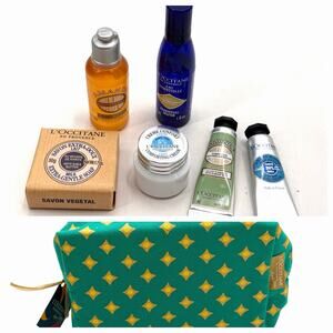 L'Occitane En Provence Travel Size 7pc Gift Set In Travel Bag Best of L'Occitane